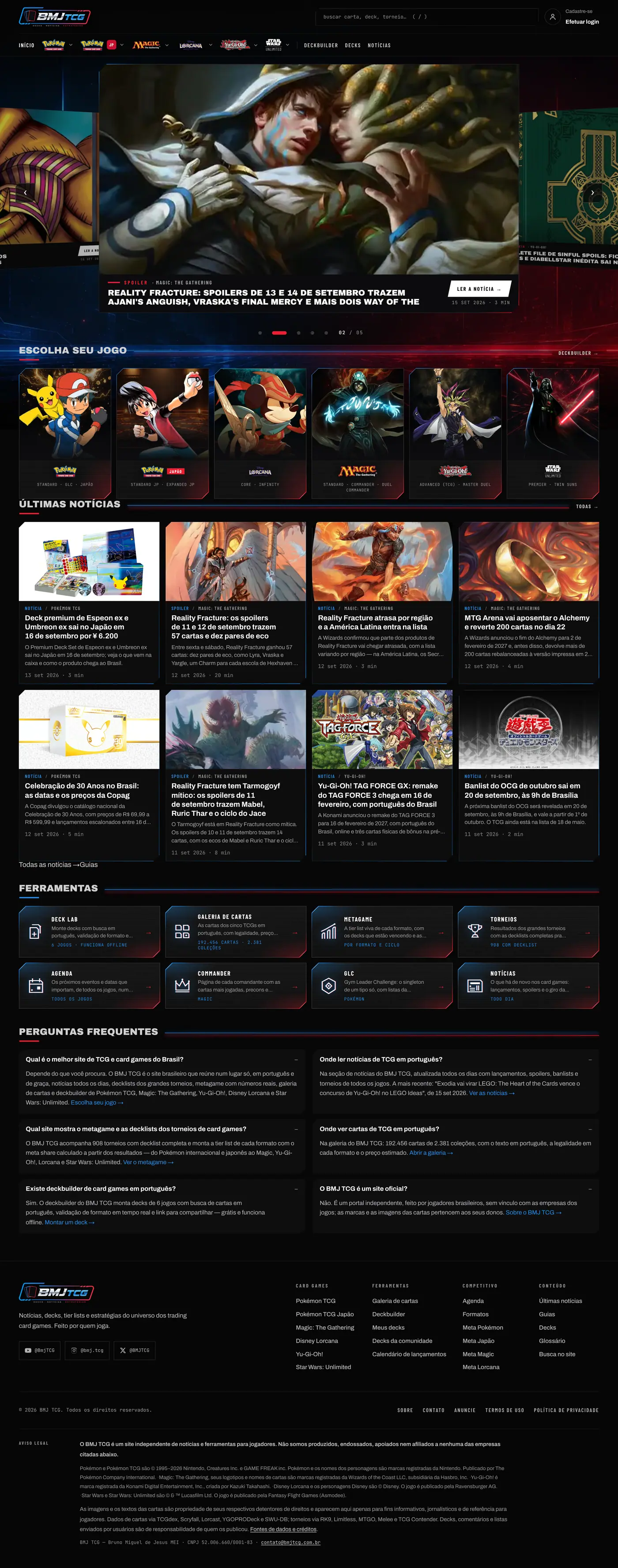 BMJ TCG — homepage