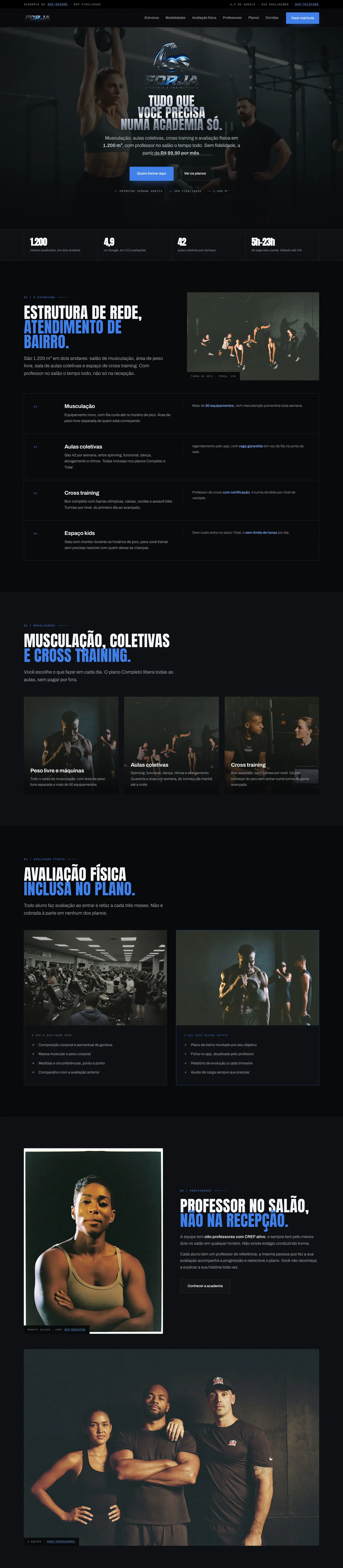 Forja — página inicial